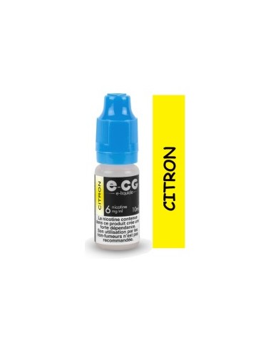 LOT DE 5 FLACONS CITRON  E-CG