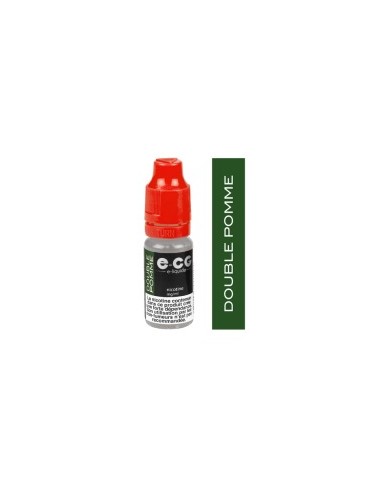 LOT DE 5 FLACONS POMME E-CG