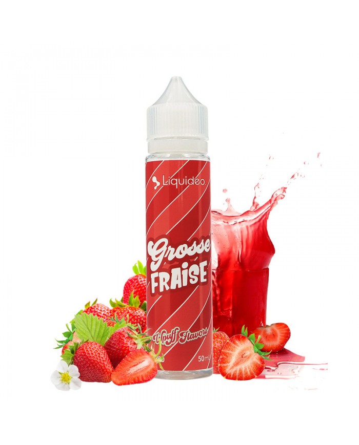 LIQUIDEO - GROSSE FRAISE 50ML - 0mg nicotine