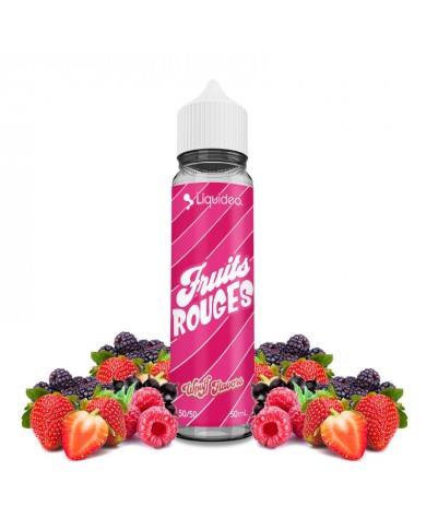 LIQUIDEO - FRUIT ROUGE 50ML - 0mg nicotine