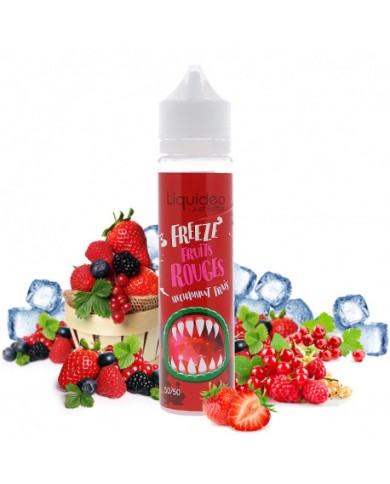 LIQUIDEO - FREEZE FRUITS ROUGES 50ML - 0mg nicotine