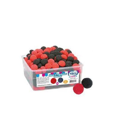 MURES ET FRAMBOISES ASSORTIES - VIDAL