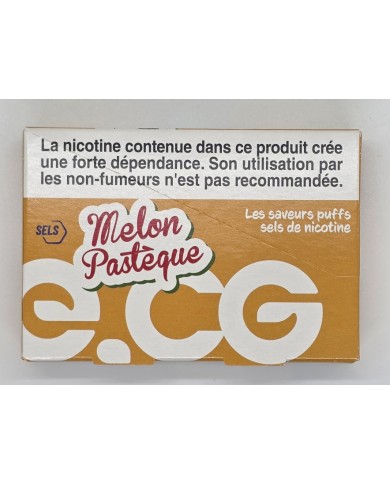 E-liquide ECG sel de Nicotine melon pastèque