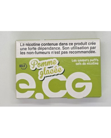E-liquide ECG sel de Nicotine Pomme glacée