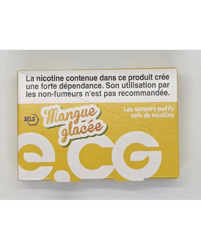 E-liquide ECG sel de Nicotine Mangue glacée